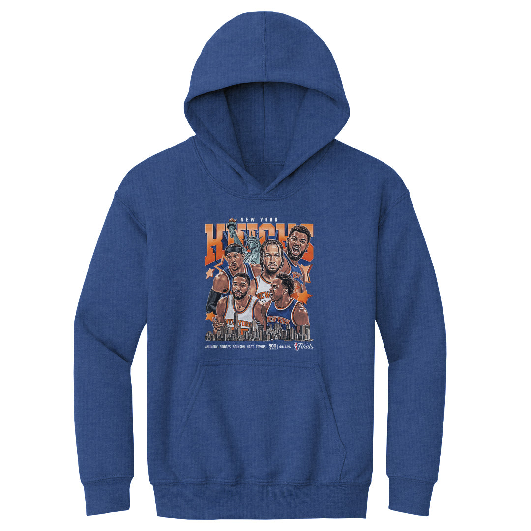 New York Knicks NBA Finals 2026 Collage WHT