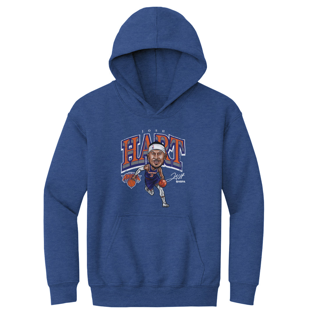 Josh Hart New York Knicks Cartoon WHT