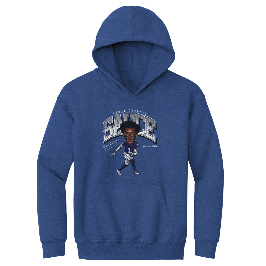 Sauce Gardner Indianapolis Cartoon WHT