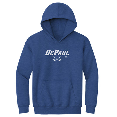 DePaul Blue Demons Golf Minimalist WHT