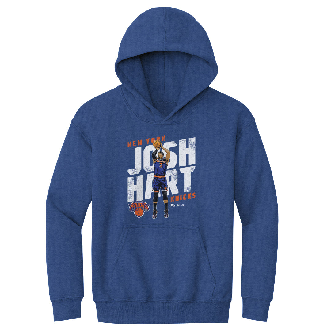 Josh Hart New York Knicks Slant WHT