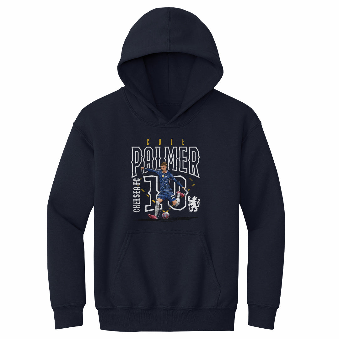 Cole Palmer Chelsea FC Outline Number WHT