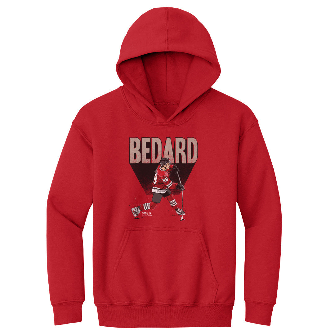 Connor Bedard Chicago Bold WHT