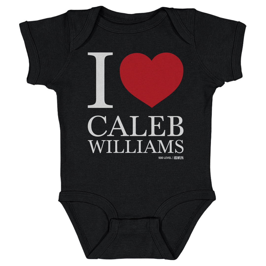 Caleb Williams Chicago I Love WHT