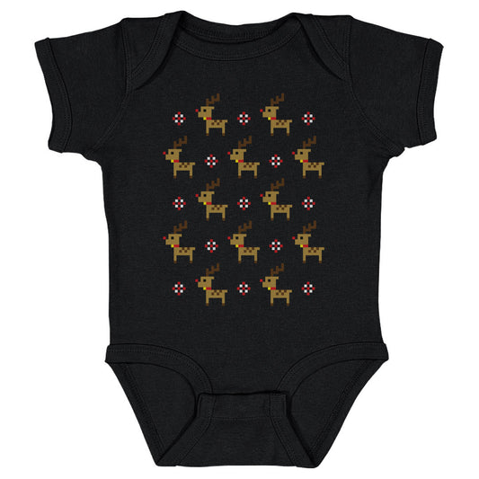 Christmas 8-bit Reindeer WHT