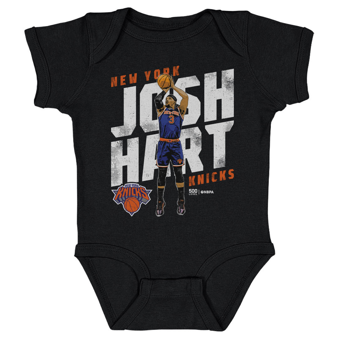 Josh Hart New York Knicks Slant WHT