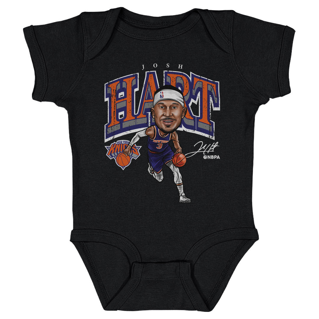 Josh Hart New York Knicks Cartoon WHT