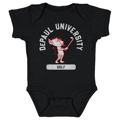 DePaul Blue Demons Mascot Golf WHT