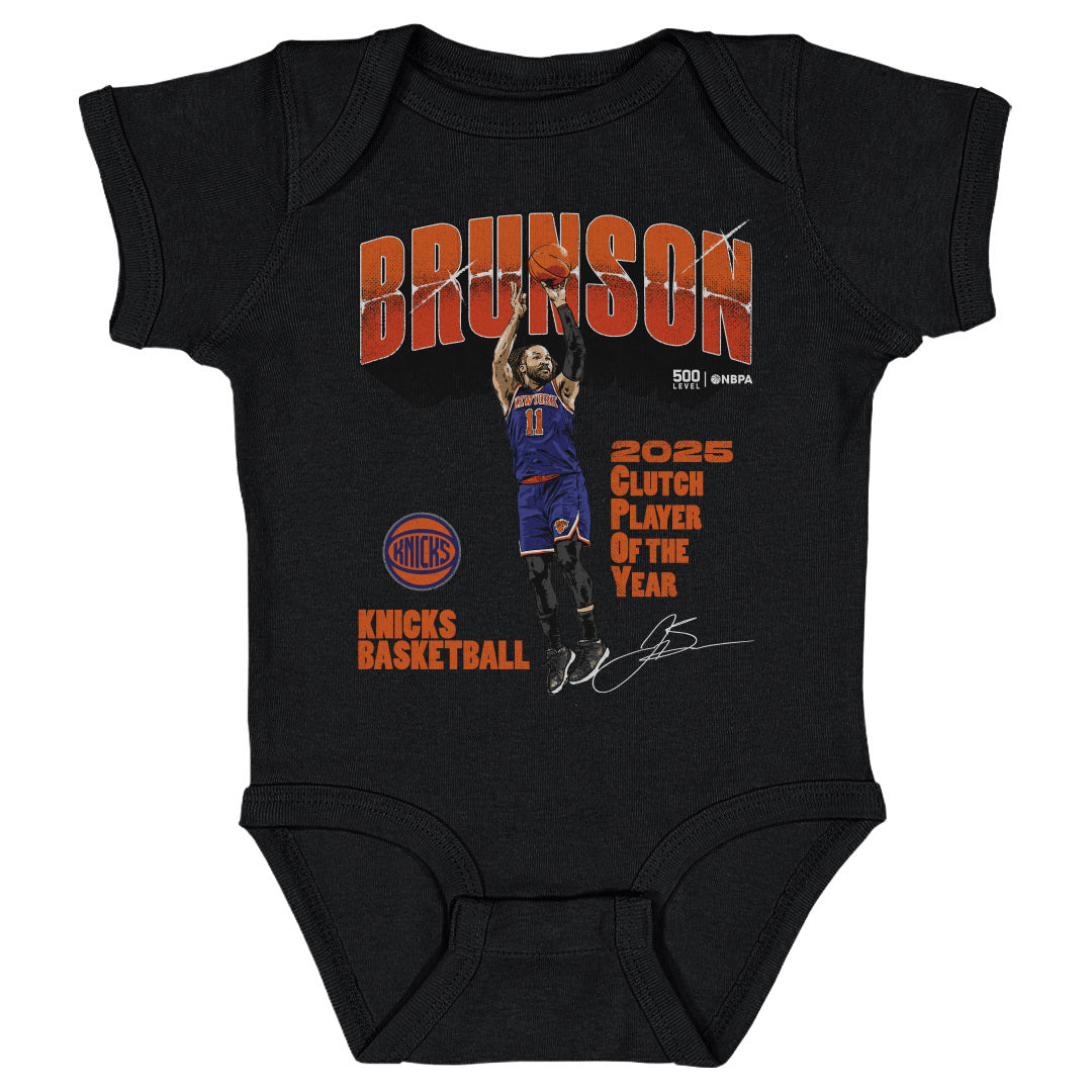 Jalen Brunson New York Knicks 2025 Clutch Player Of The Year WHT