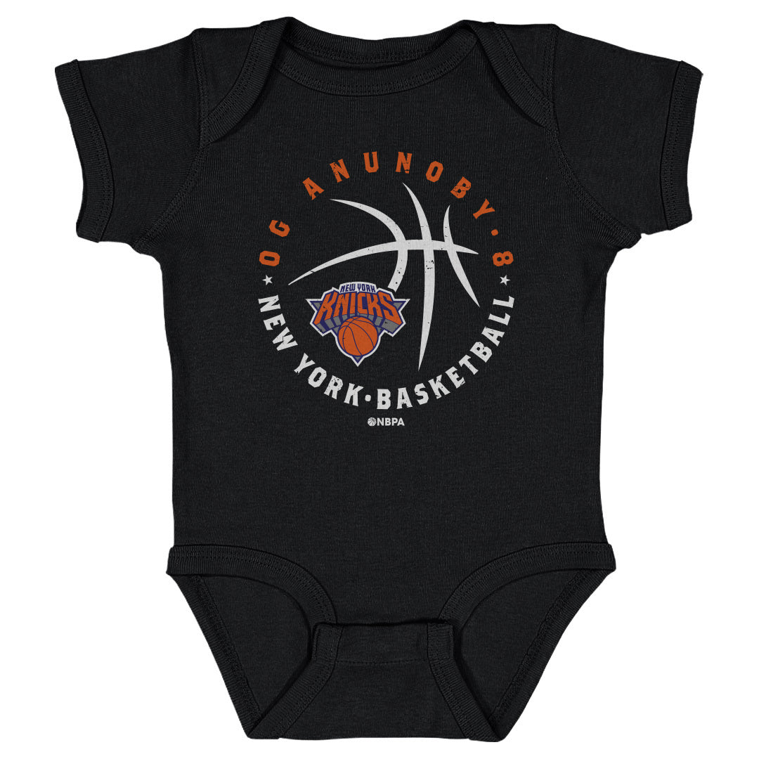 OG Anunoby New York Knicks Player Ball WHT