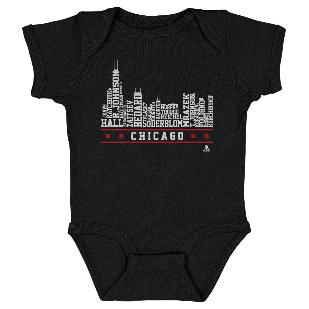 Chicago Hockey Roster Skyline 23 WHT