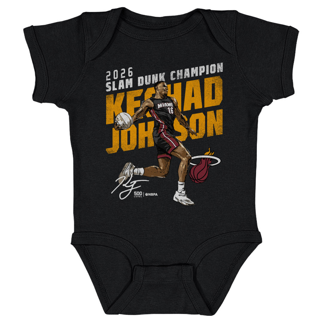 Keshad Johnson Miami Heat 2026 Slam Dunk Champion WHT