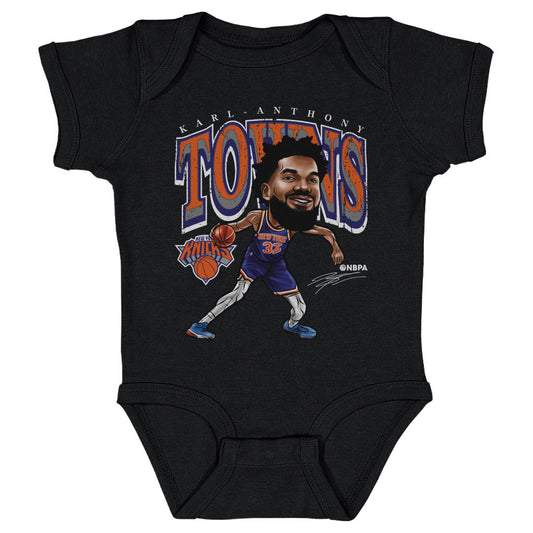 Karl-Anthony Towns New York Knicks Cartoon WHT