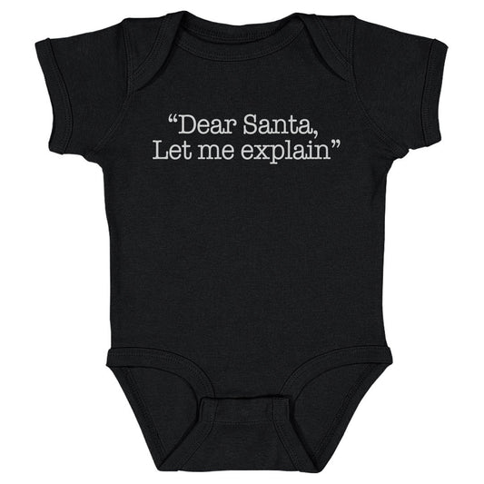 Christmas Dear Santa Let Me Explain WHT