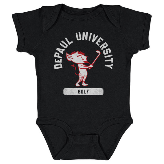 DePaul Blue Demons Mascot Golf WHT