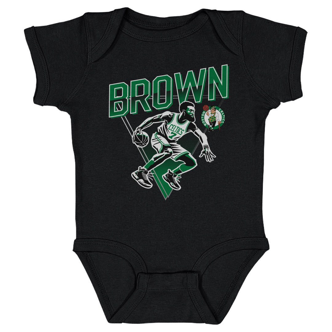 Jaylen Brown Boston Celtics Triangle WHT