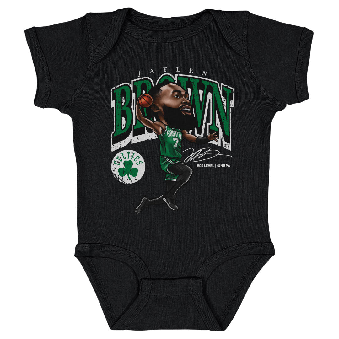 Jaylen Brown Boston Celtics Cartoon WHT