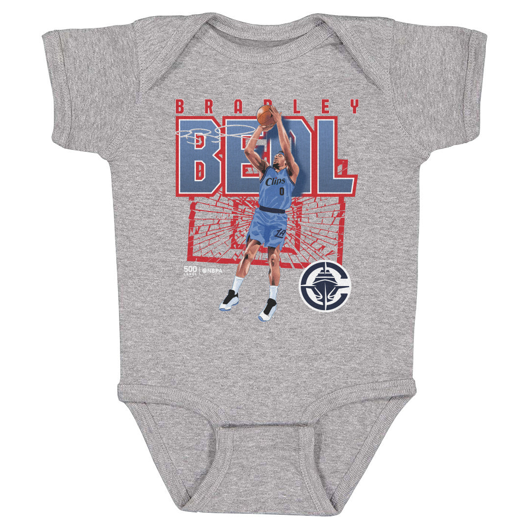 Bradley Beal Los Angeles Clippers Shattered WHT