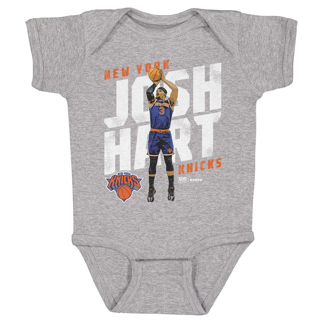 Josh Hart New York Knicks Slant WHT