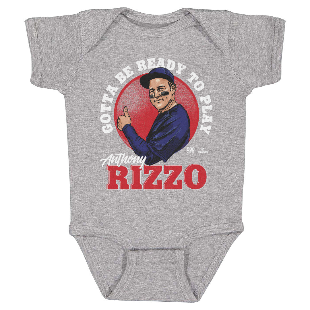 Anthony Rizzo Chicago C Ready To Play W WHT