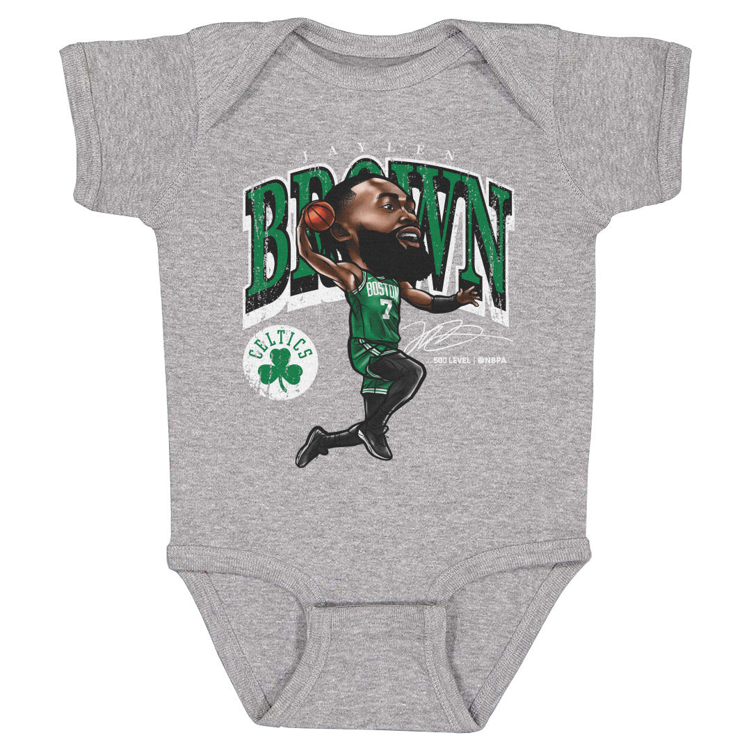 Jaylen Brown Boston Celtics Cartoon WHT
