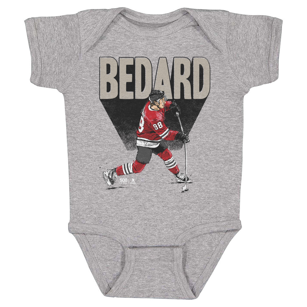 Connor Bedard Chicago Bold WHT