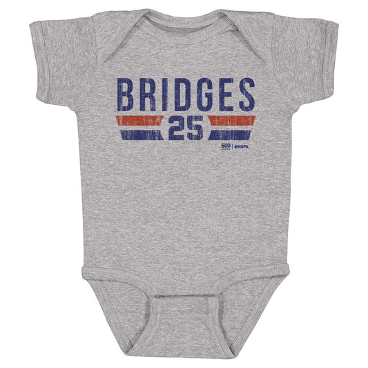 Mikal Bridges New York Knicks Font