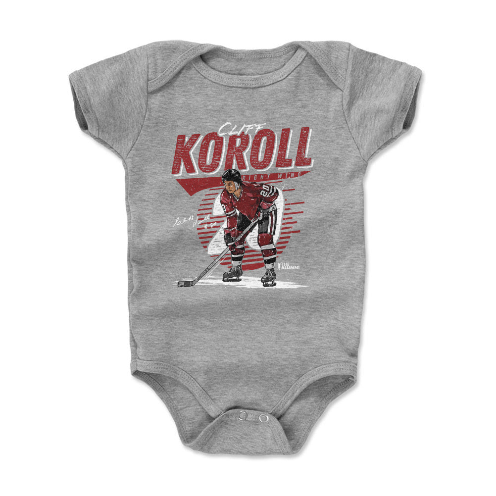 Cliff Koroll Chicago Comet WHT