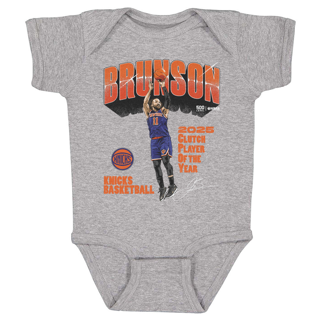 Jalen Brunson New York Knicks 2025 Clutch Player Of The Year WHT
