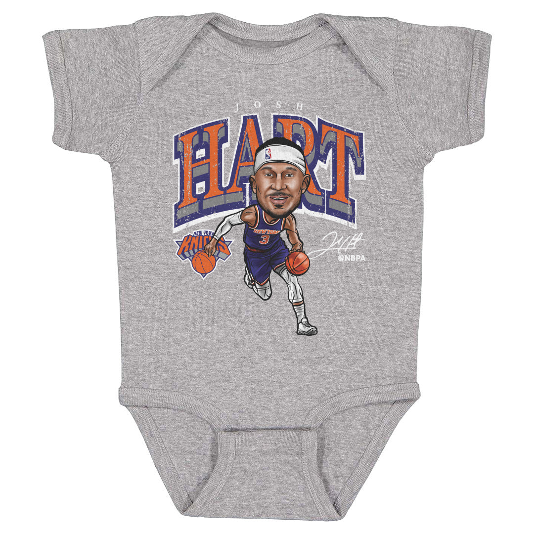 Josh Hart New York Knicks Cartoon WHT