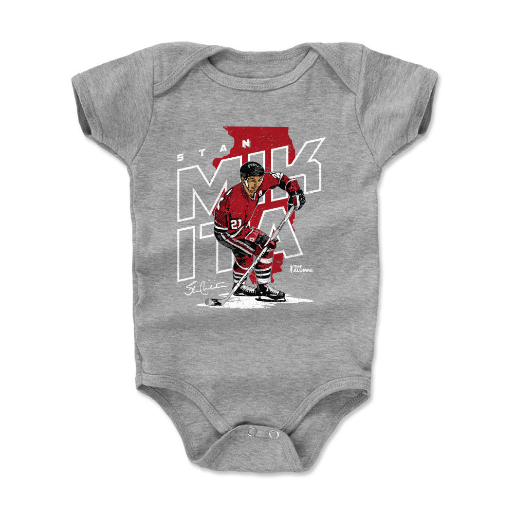 Stan Mikita Player Map WHT