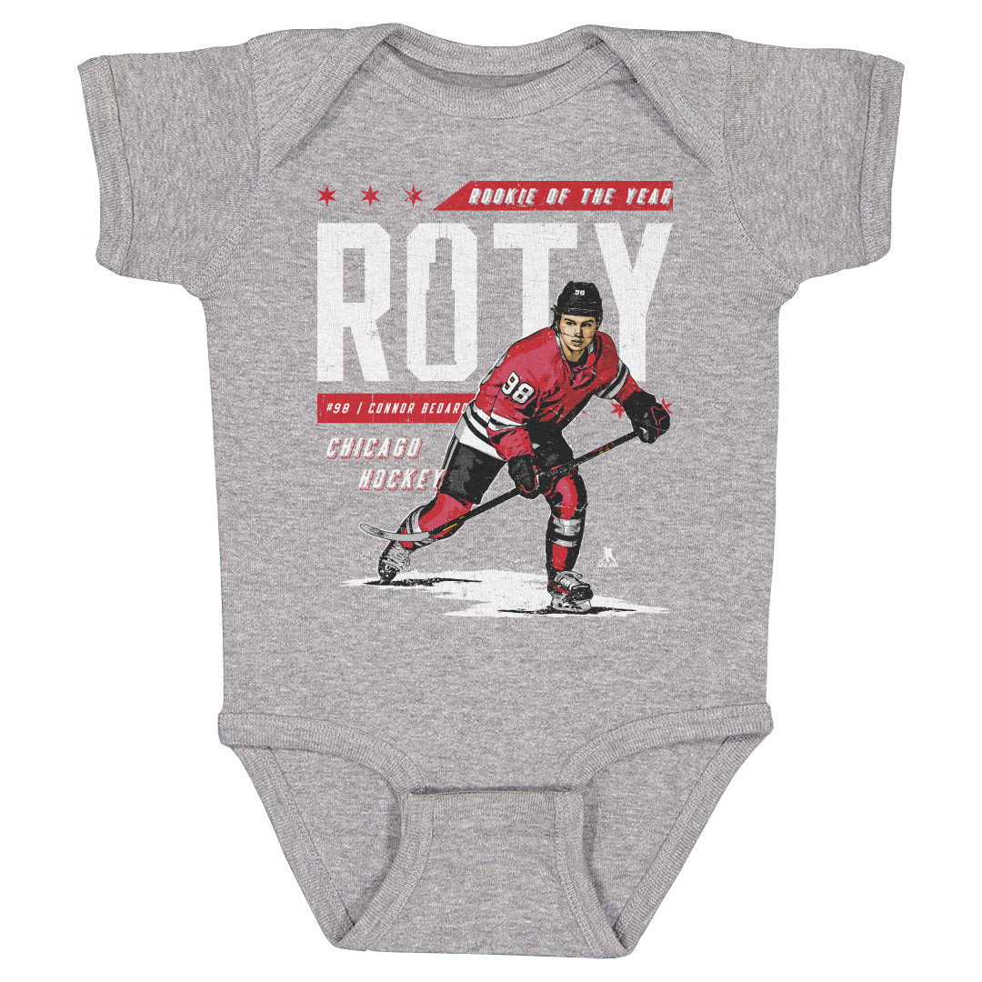 Connor Bedard Chicago Rookie Of The Year WHT