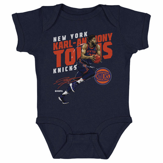 Karl-Anthony Towns New York Knicks Slant WHT