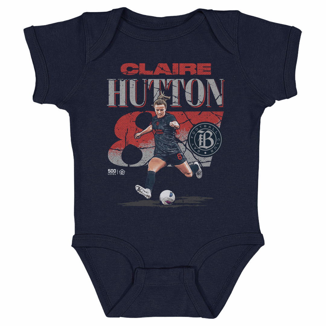 Claire Hutton Bay FC Cracked Number WHT