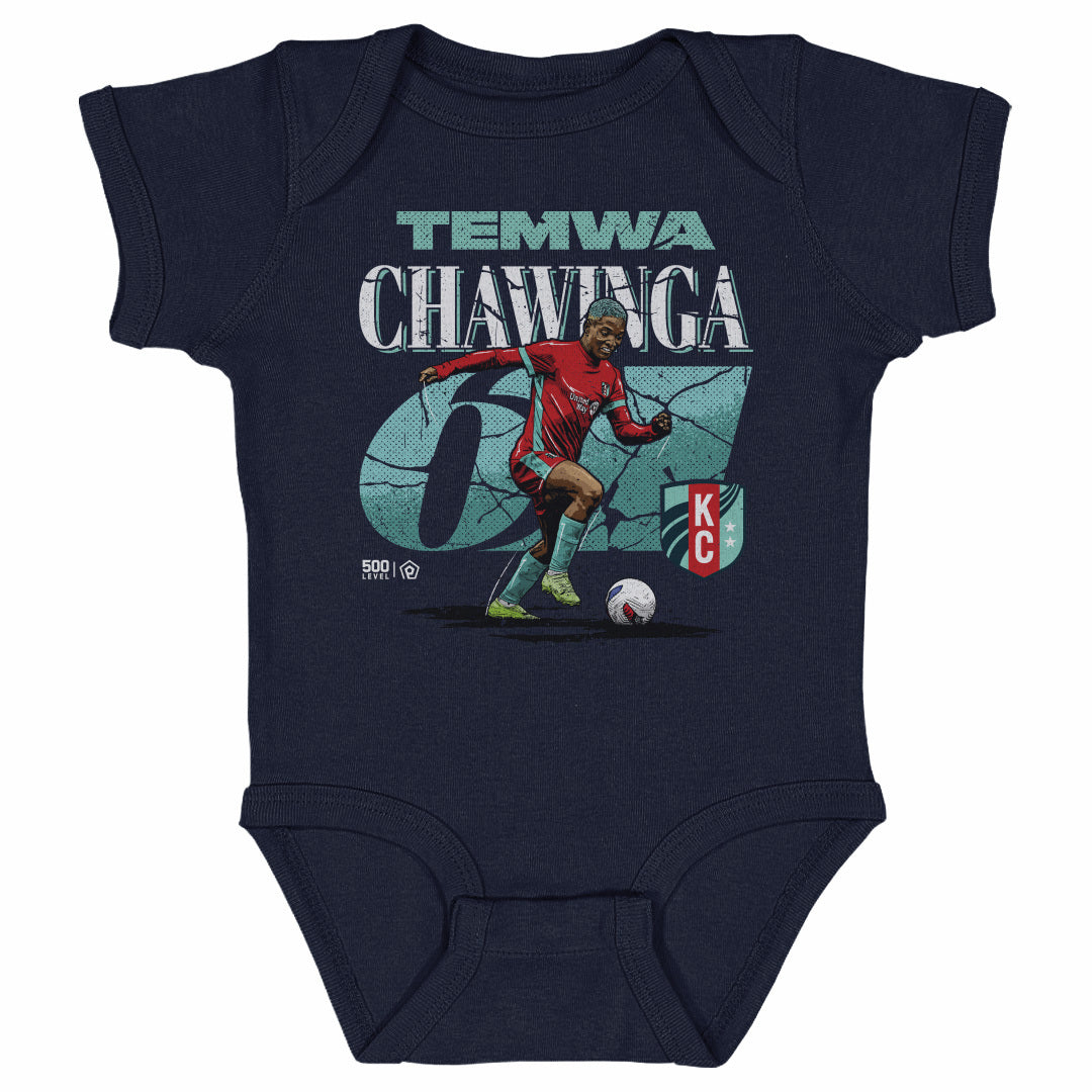 Temwa Chawinga Kansas City Current Cracked Number WHT