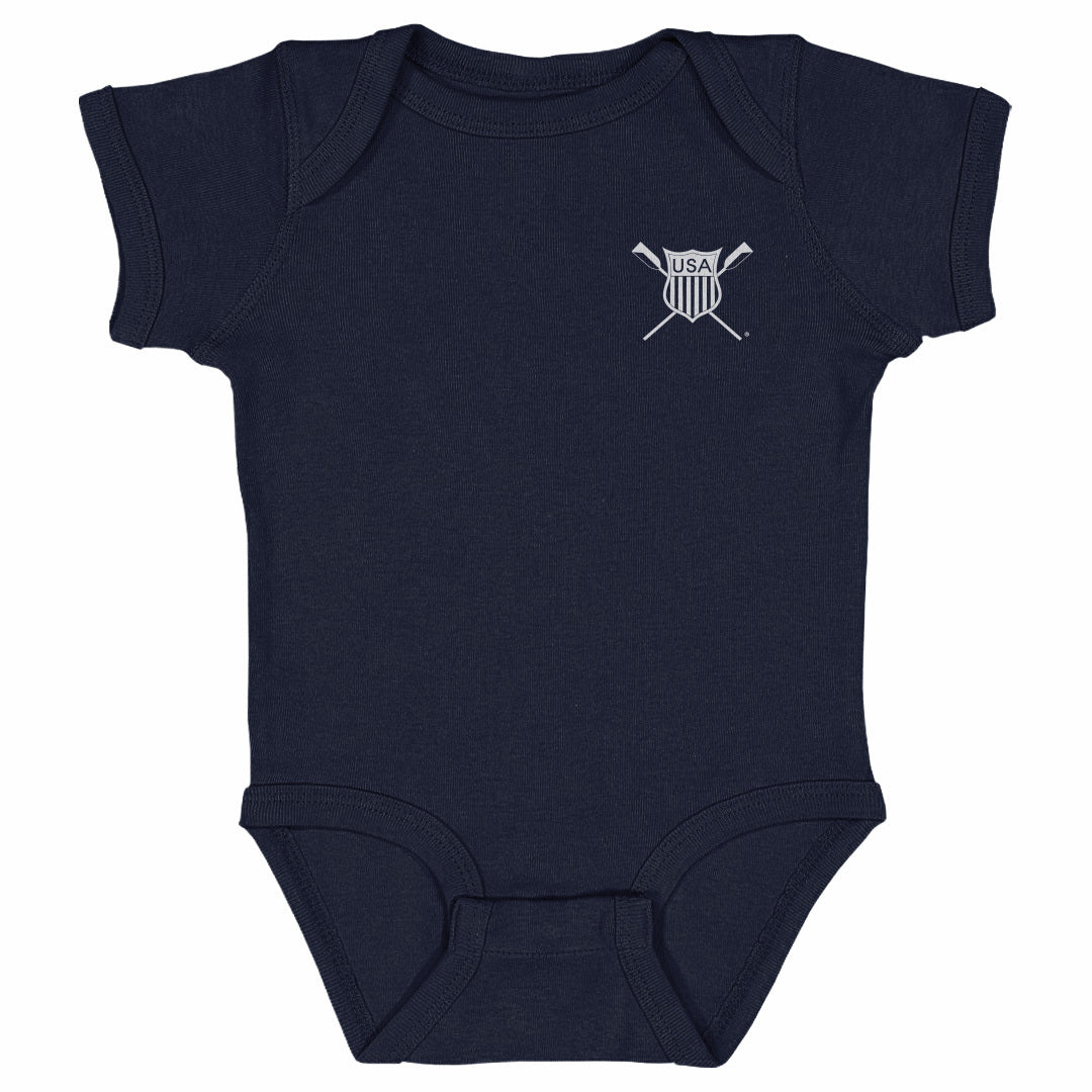 USRowing Emblem Pocket White WHT