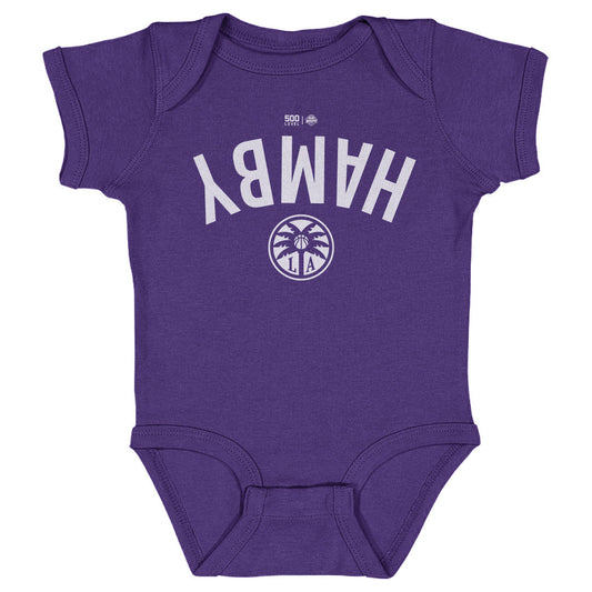 Dearica Hamby Los Angeles Sparks Invert WHT