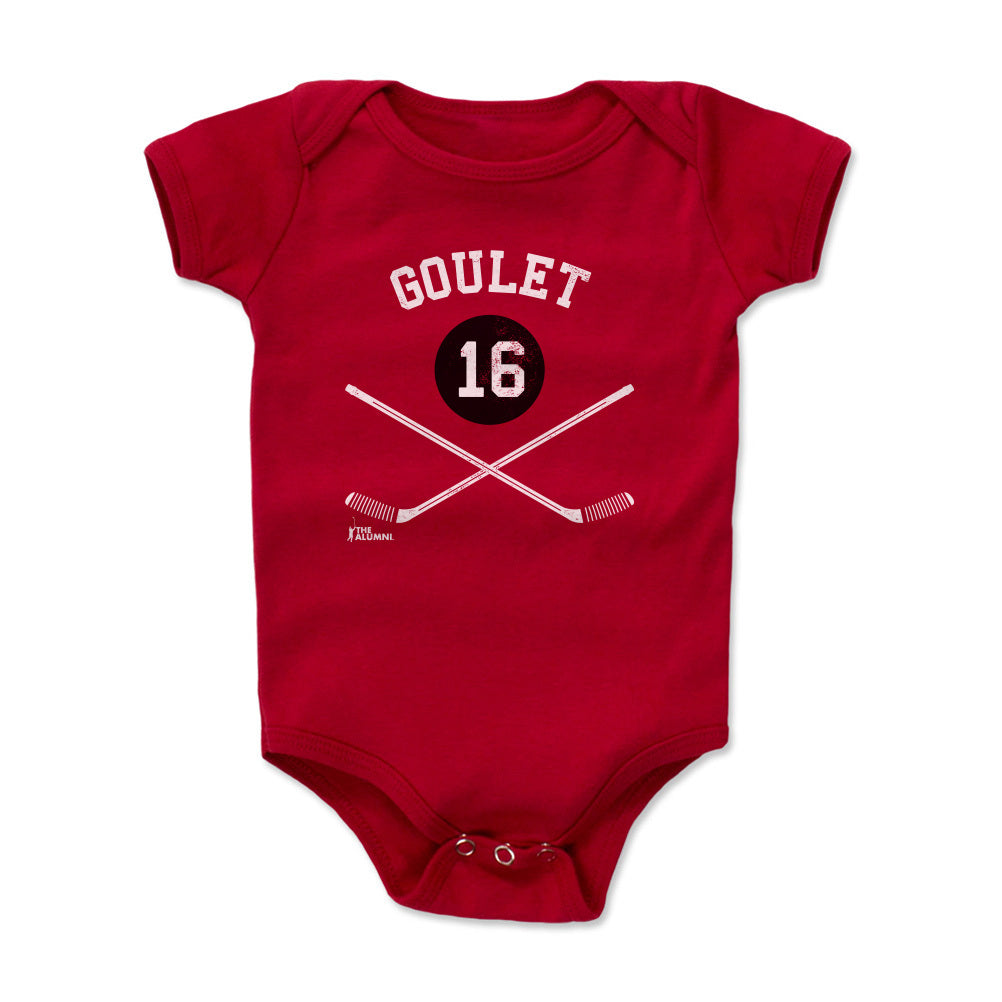 Michel Goulet Chicago 16 Sticks WHT