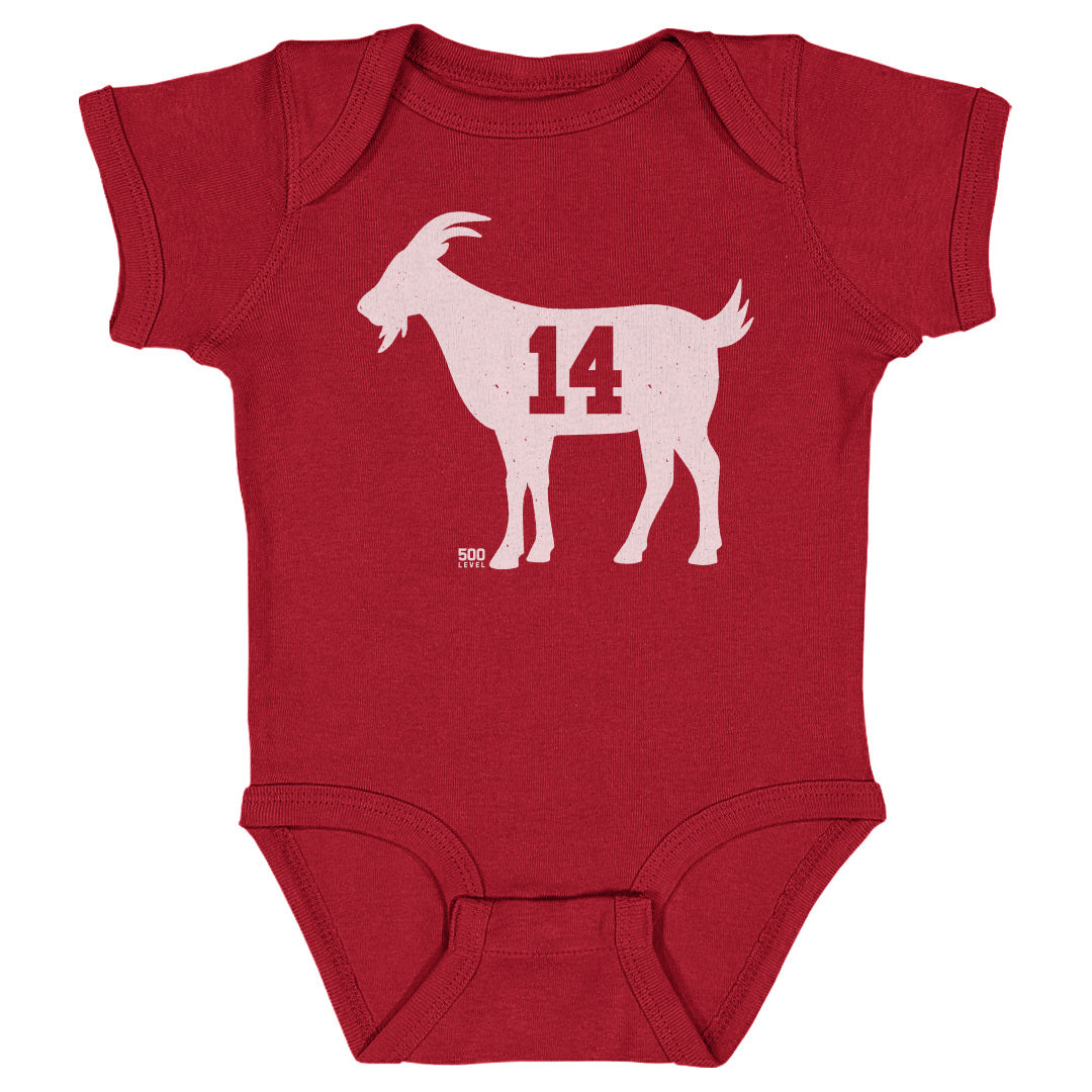 Cincinnati Baseball GOAT 14 WHT