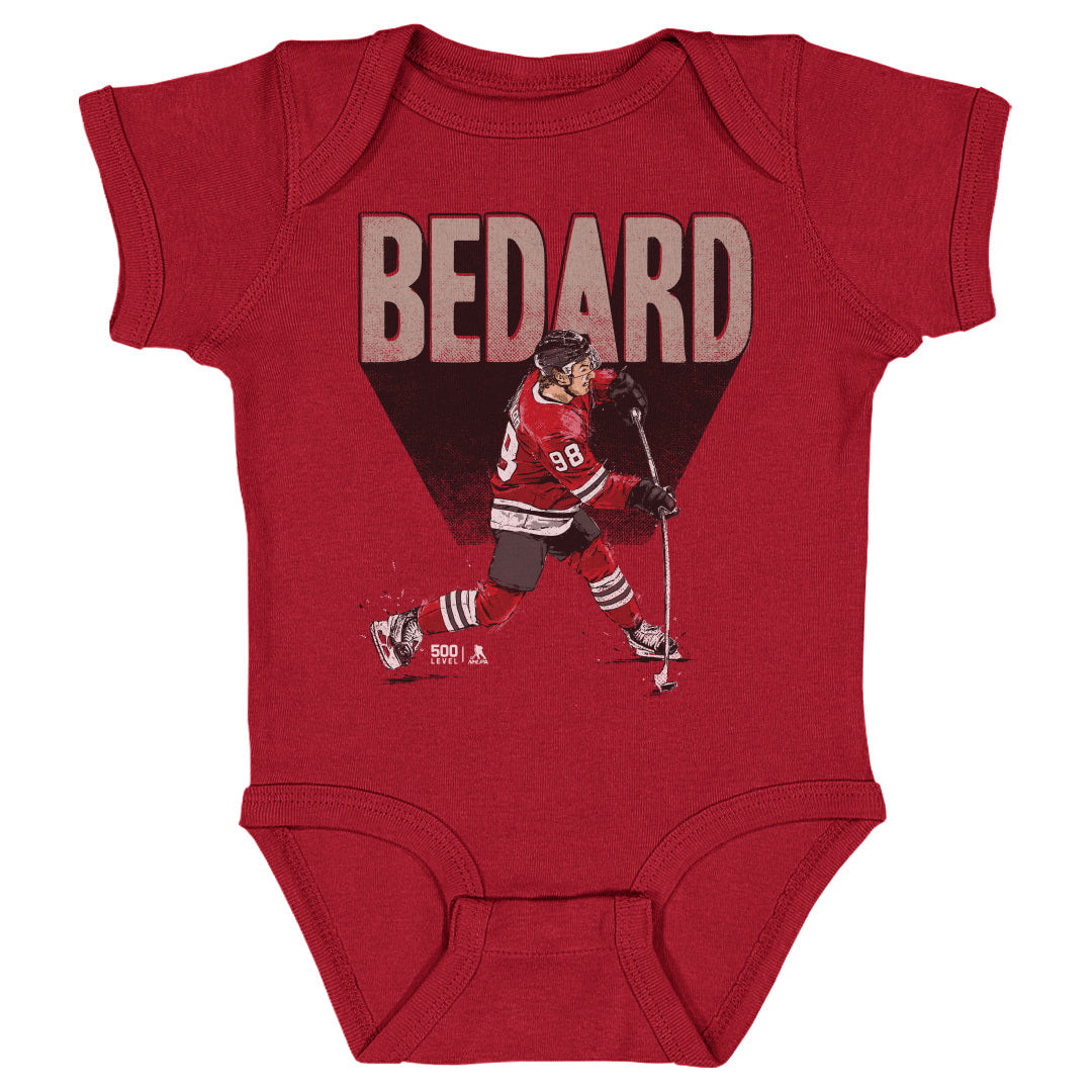 Connor Bedard Chicago Bold WHT
