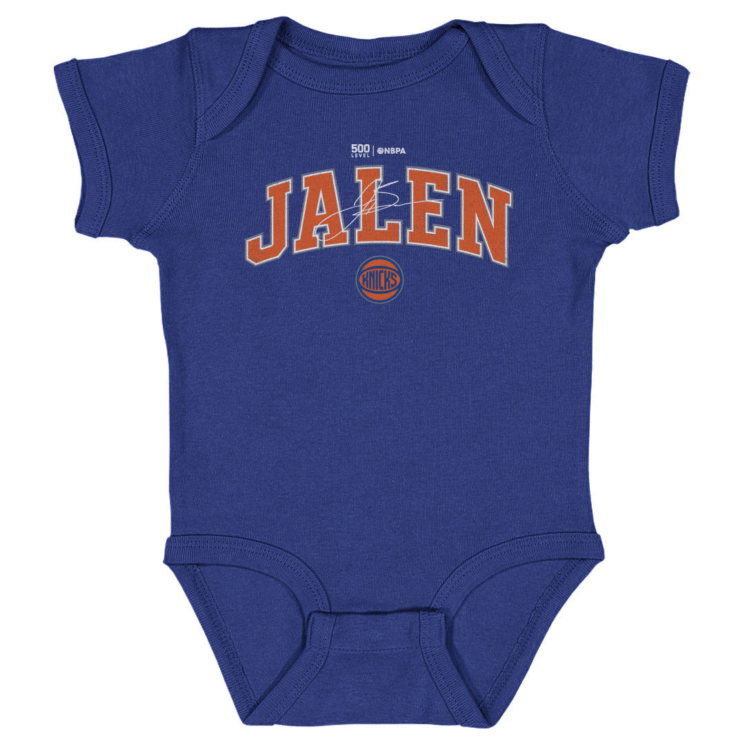 Jalen Brunson New York Knicks Team Font WHT