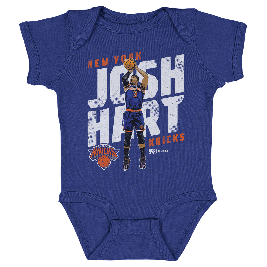 Josh Hart New York Knicks Slant WHT