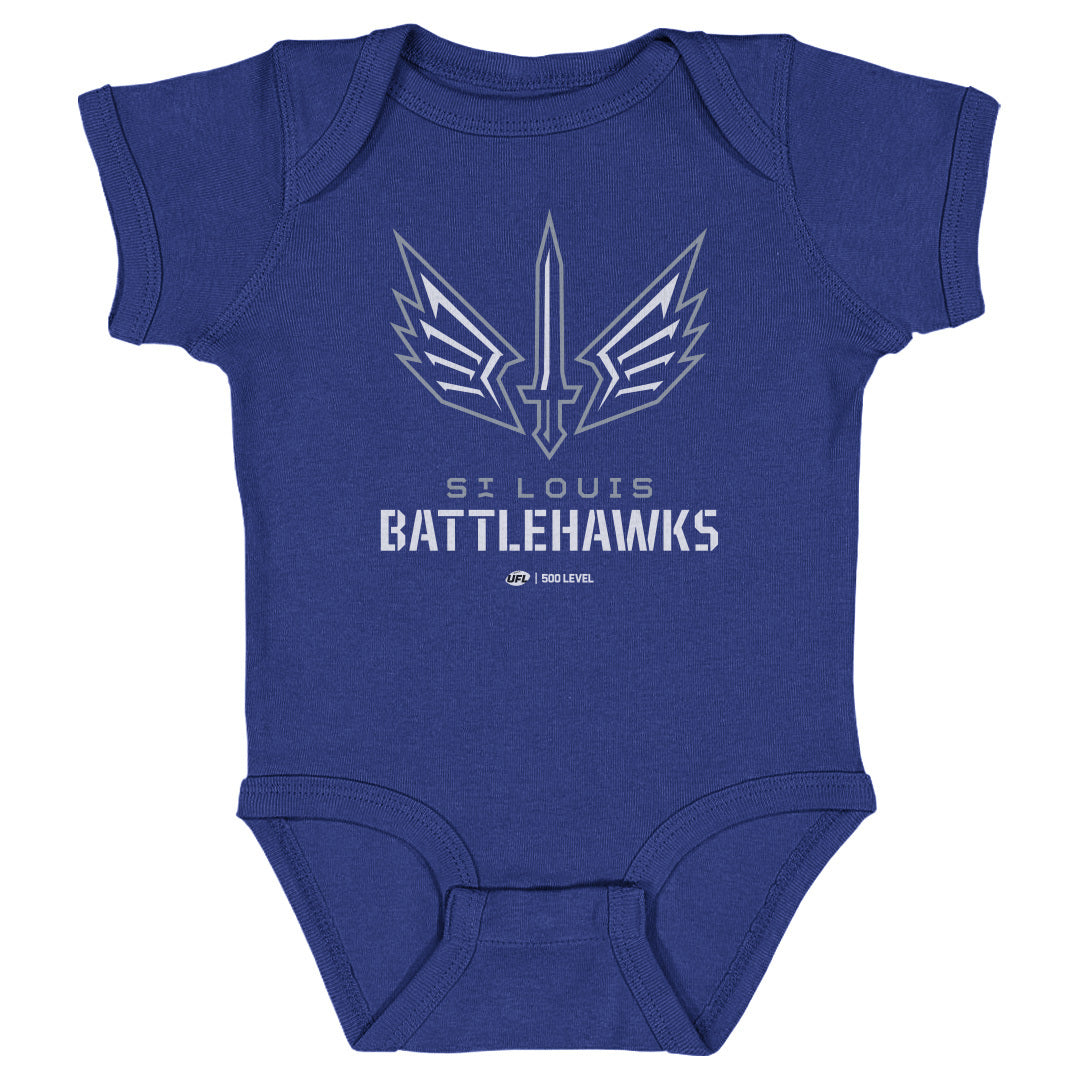 St. Louis Battlehawks Primary Logo WHT