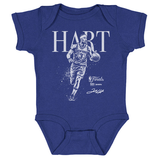 Josh Hart New York Knicks NBA Finals 2026 Mono WHT