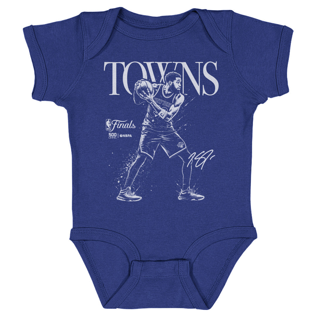 Karl-Anthony Towns New York Knicks NBA Finals 2026 Mono WHT