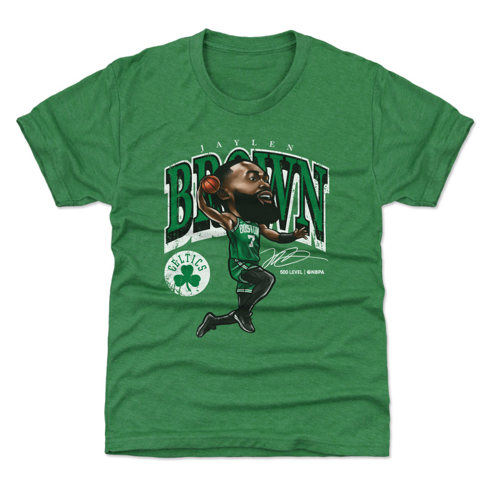 Jaylen Brown Boston Celtics Cartoon WHT