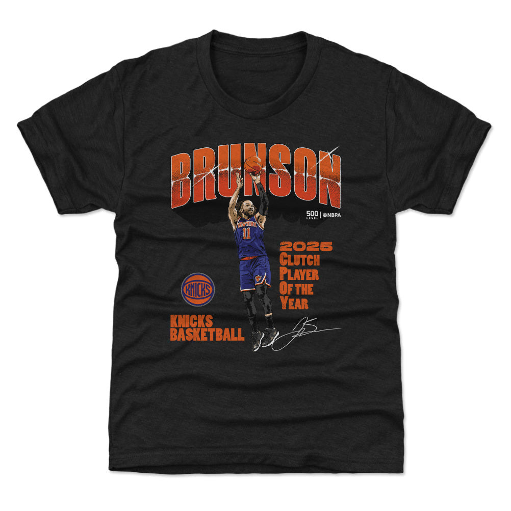Jalen Brunson New York Knicks 2025 Clutch Player Of The Year WHT
