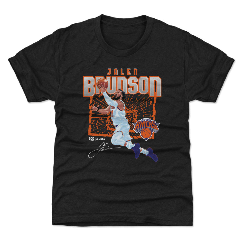 Jalen Brunson New York Knicks Shattered WHT
