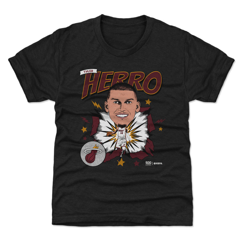 Tyler Herro Miami Heat Caricature WHT