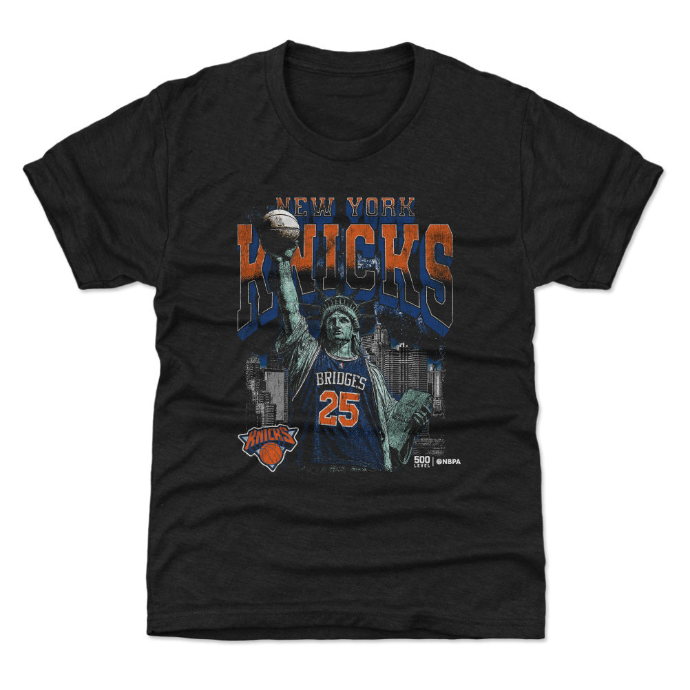 Mikal Bridges New York Knicks Statue Of Liberty WHT
